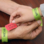 Personalize Ribbon Event Wristbands