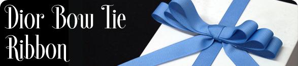 Grosgrain Dior Bow Tie