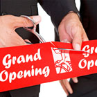 Branded Ribbons for Ribbon Cutting