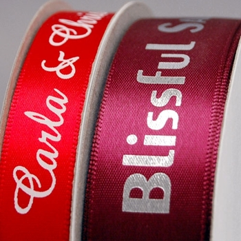 Custom Red Ribbon Styles | Print My Ribbon