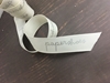 White Printed Grosgrain Ribbon - 7/8"